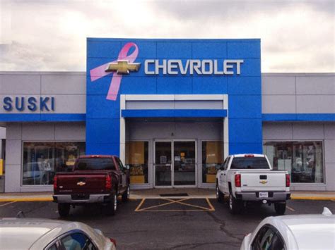 Suski chevrolet - Finding it difficult to get your hands on a perfect certified used Chevrolet vehicle in BIRCH RUN? Visit Suski Chevrolet where you'll get what you have been ... THE PRICE YOU SEE IS THE PRICE YOU PAY, BUY FROM SUSKI. 8700 MAIN ST BIRCH RUN MI 48415-9757; Sales (866) 308-8665; Service (866) 547-9920; Call Us. Sales (866) 308-8665; Service …